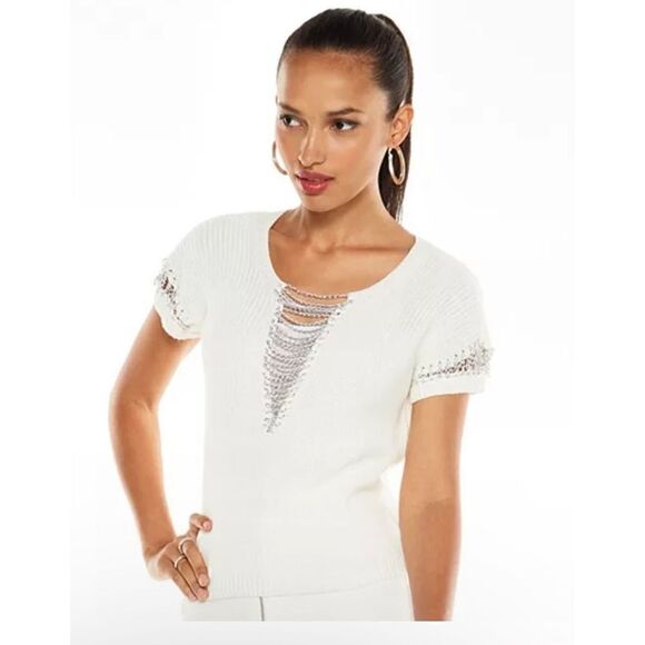 Jennifer Lopez| Goth| Chain detail|Sweater| Super soft - Picture 5 of 13